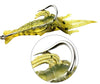 10 PCS Luminous Shrimp Silicone Artificial Bait Simulation Soft Prawn With Hooks Carp Wobbler For Fishing Tackle Lure Carp